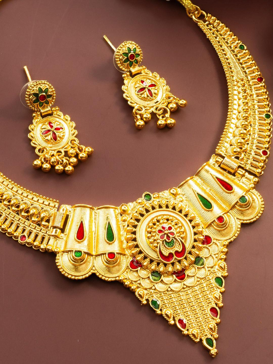 Anouk Women Gold-Plated Kundan-Studded Jewellery Sets