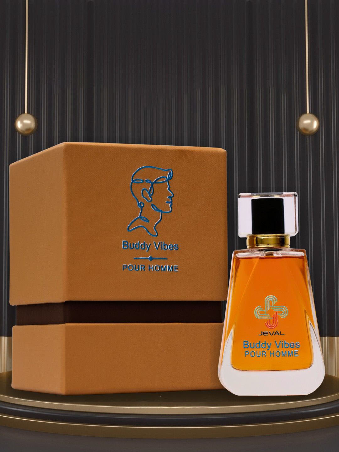 Jeval Men Buddy Vibes Long-Lasting Eau De Parfum - 100 ml