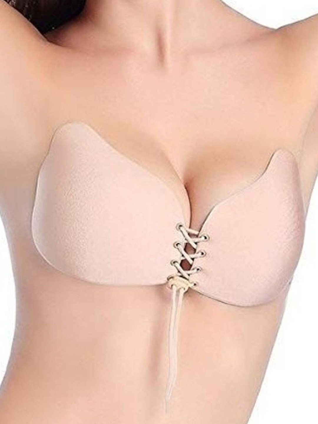 BROKE BRAND Heavily Padded Backless Push-Up Stick-Ons Lingerie Accessories