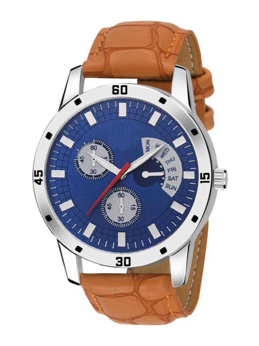 Miss Perfect Unisex Dial & Leather Straps Analogue Watch ar629