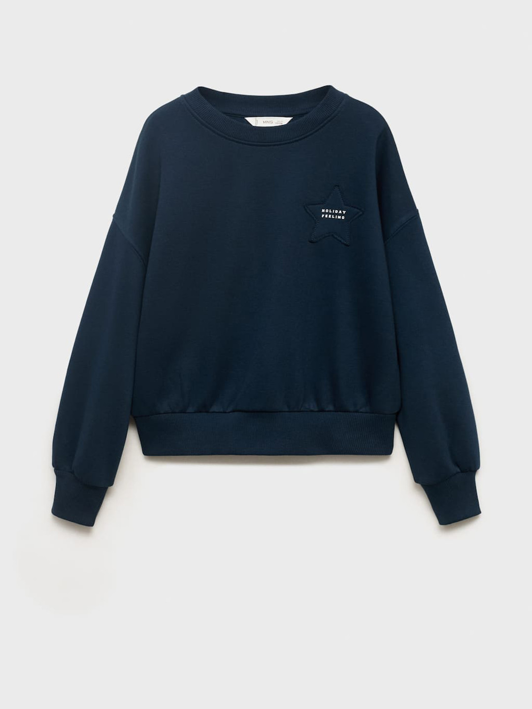 Mango Kids Girls Oversized Sweatshirt