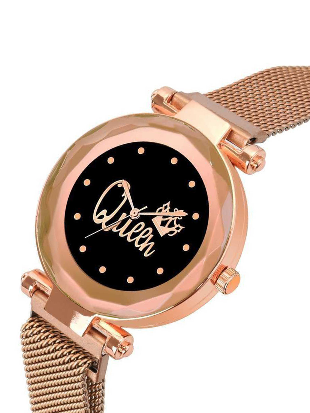 Miss Perfect Women Printed Dial & Bracelet Style Straps Analogue Watch QW420