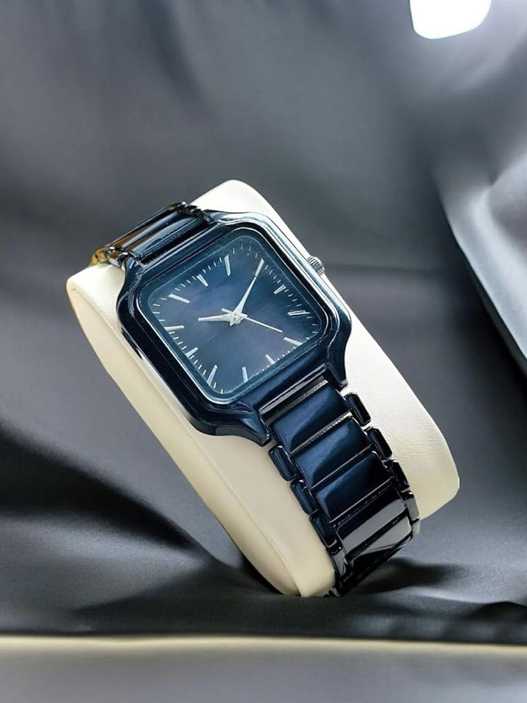 SWADESI STUFF Women Square Dial & Bracelet Style Straps Analogue Watch SDS 156 BLACK 18