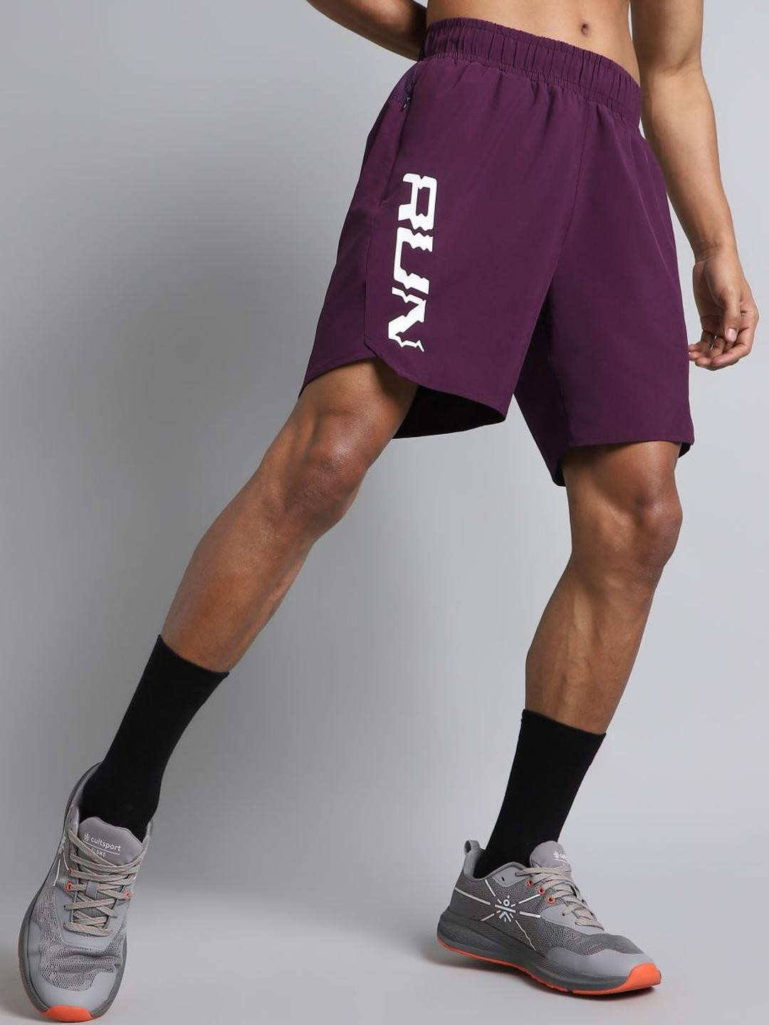 CULT Men Wine Everyday Run Shorts
