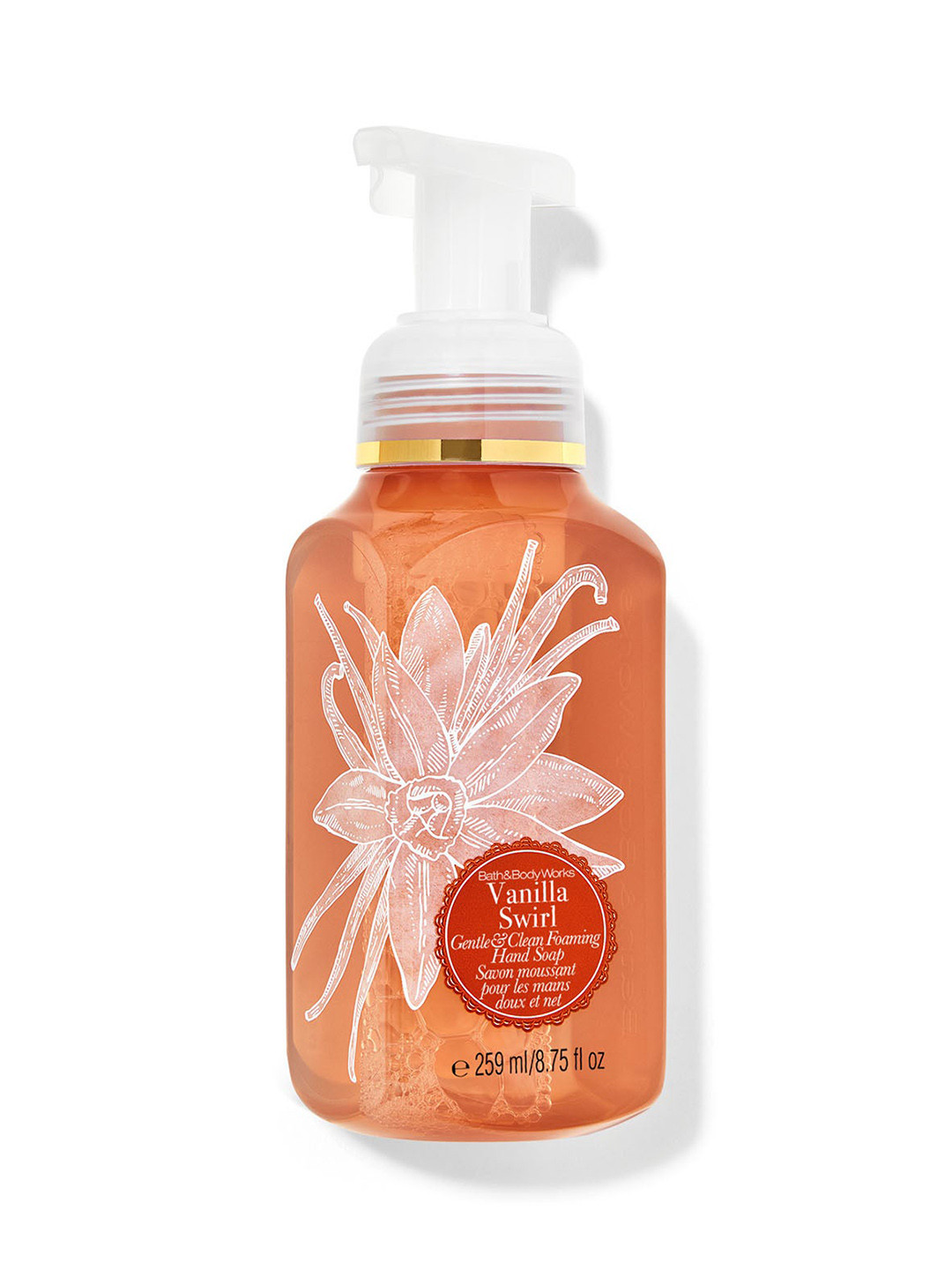 Bath & Body Works Vanilla Swirl Gentle & Clean Foaming Hand Soap - 259ml