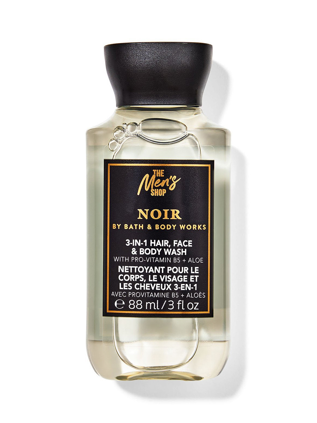 Bath & Body Works Men Noir Travel Size 3-in-1 Body Wash - 88ml