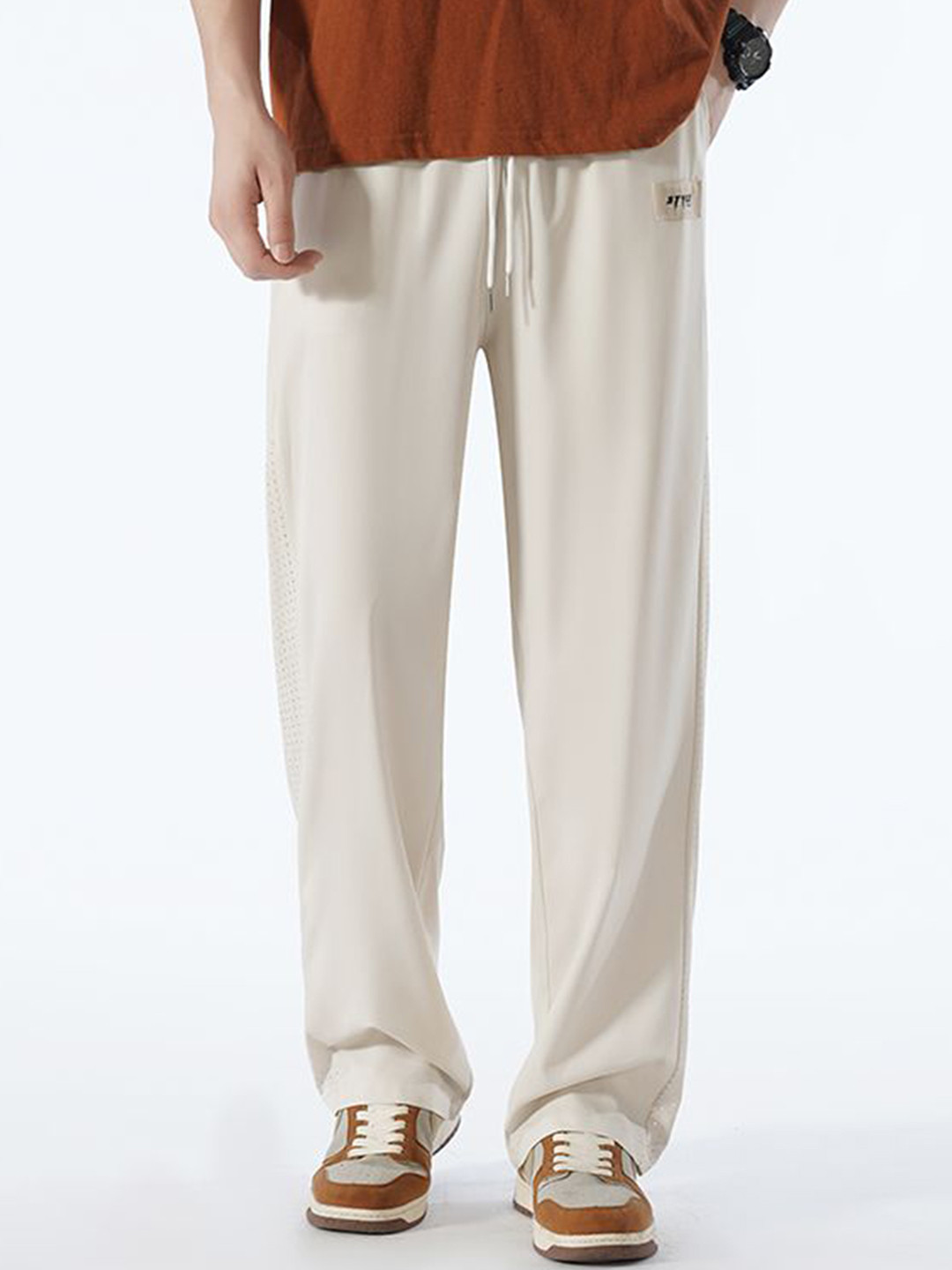 StyleCast x Revolte Men Relaxed Fit Easy Wash Trouser