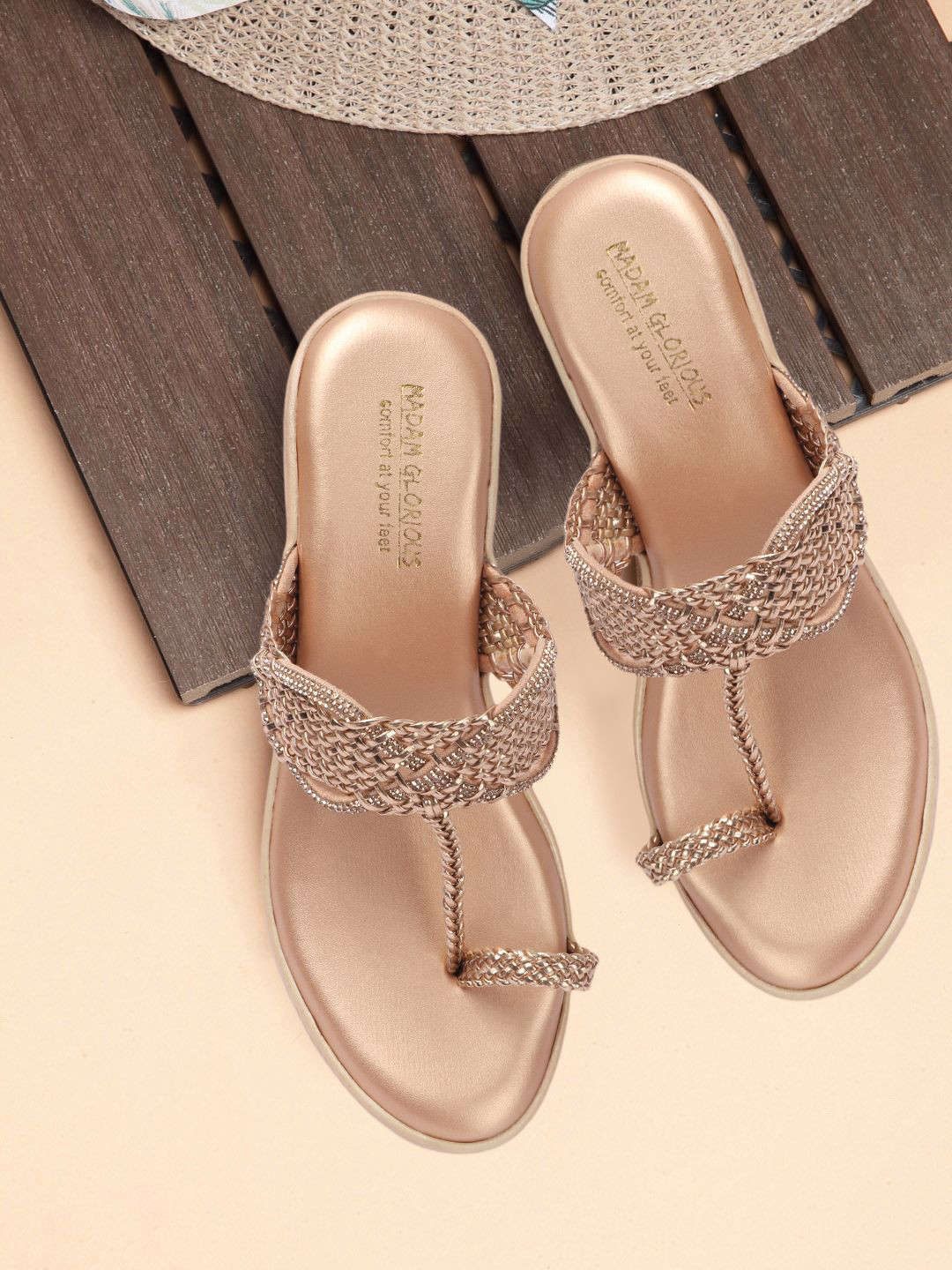 madam glorious Women Embellished Wedge Heels Sandals With Western - Embellished