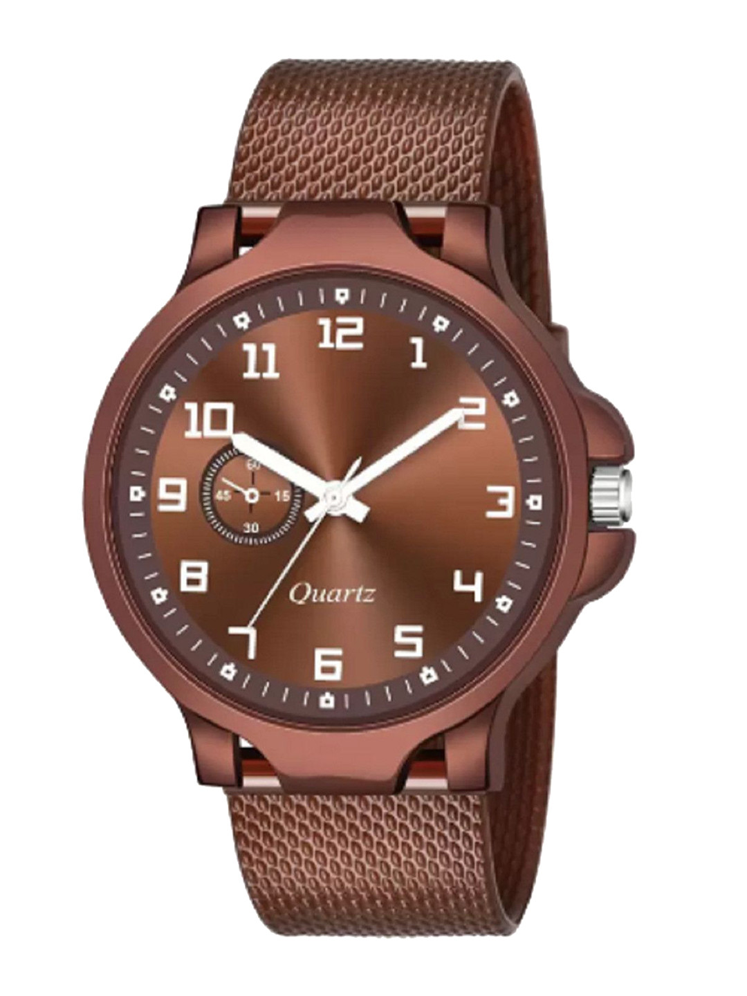 Miss Perfect Unisex Round Dial & Bracelet Style Straps Analogue Watch PU 19