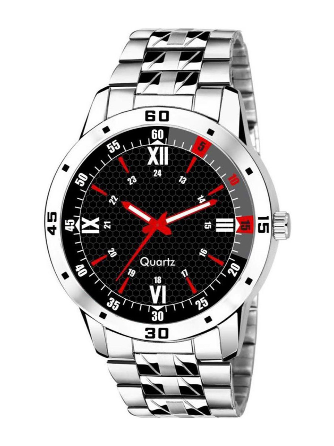 Miss Perfect Men Round Dial & Bracelet Style Straps Analogue Watch foxx60