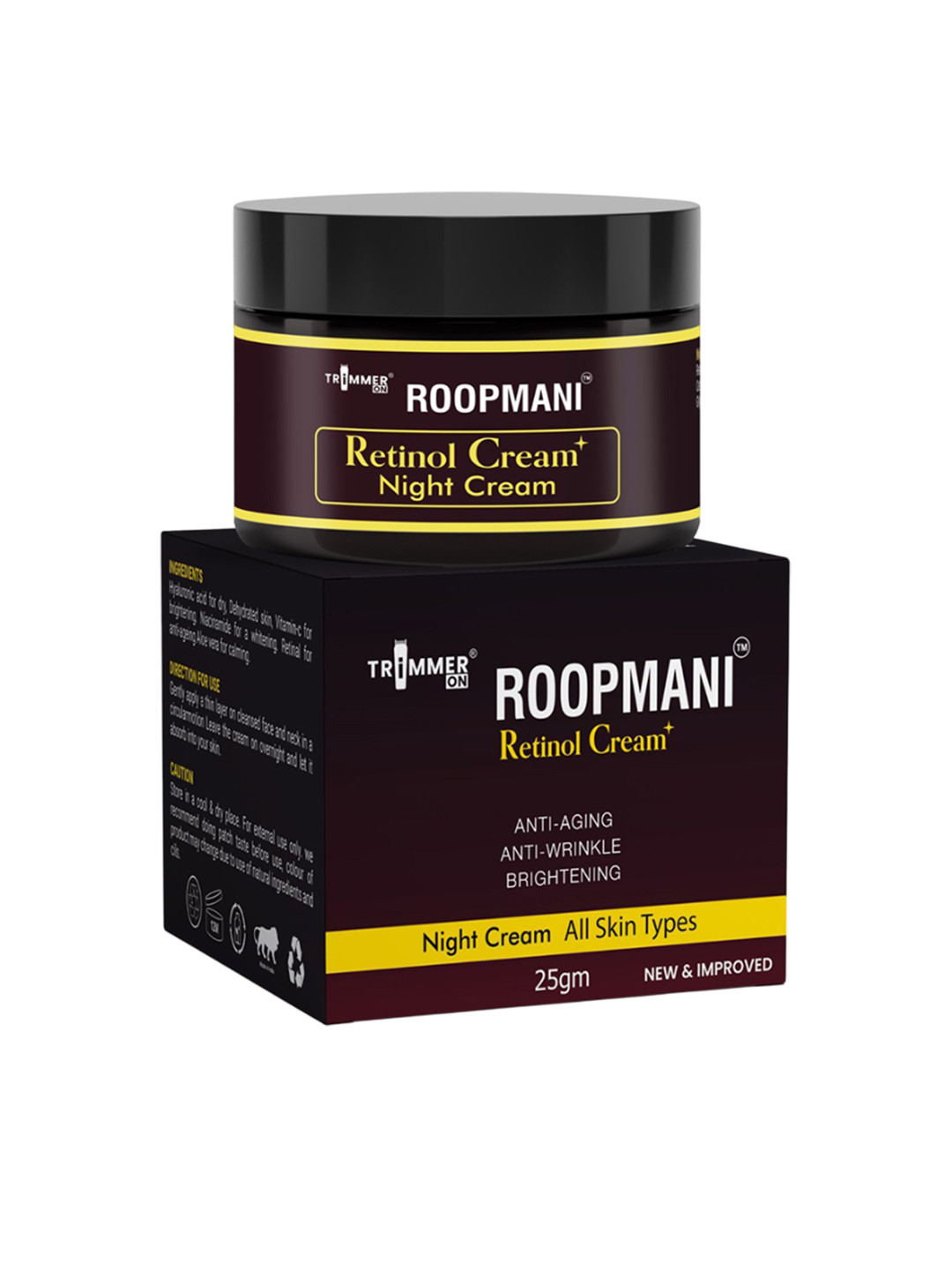 Trimmer on Retinol Anti-Aging Night Cream- 25 g