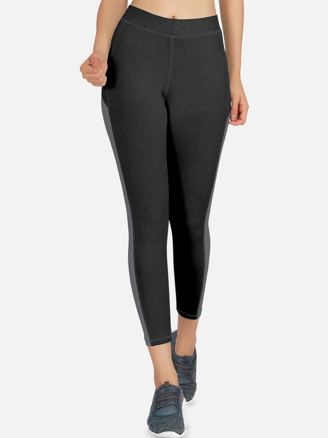 Mehrang Women Ankle Length Gym Training Tights