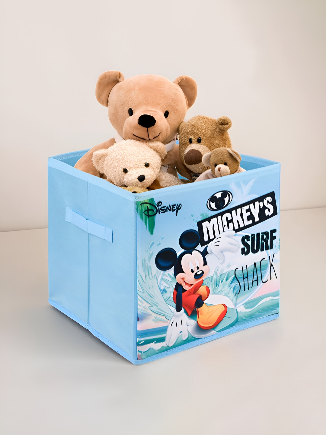Aura Blue & Black Disney Mickey Printed Drawer Organiser