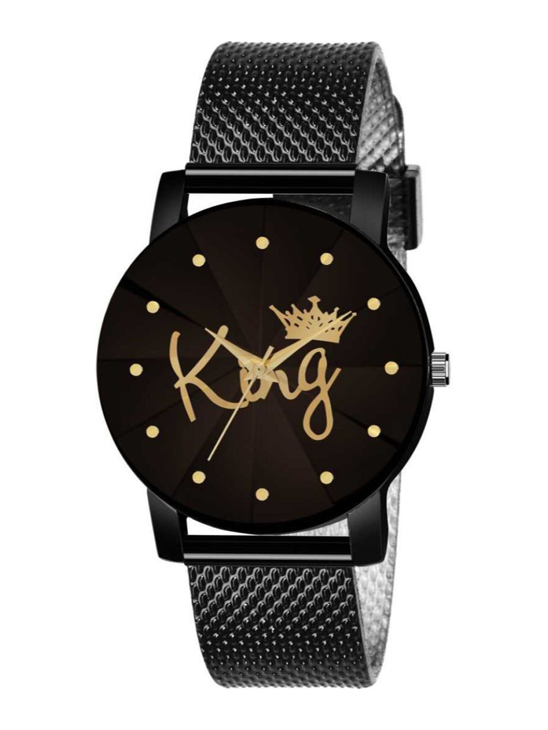 Miss Perfect Men Printed Dial & Bracelet Style Straps Analogue Watch rte25