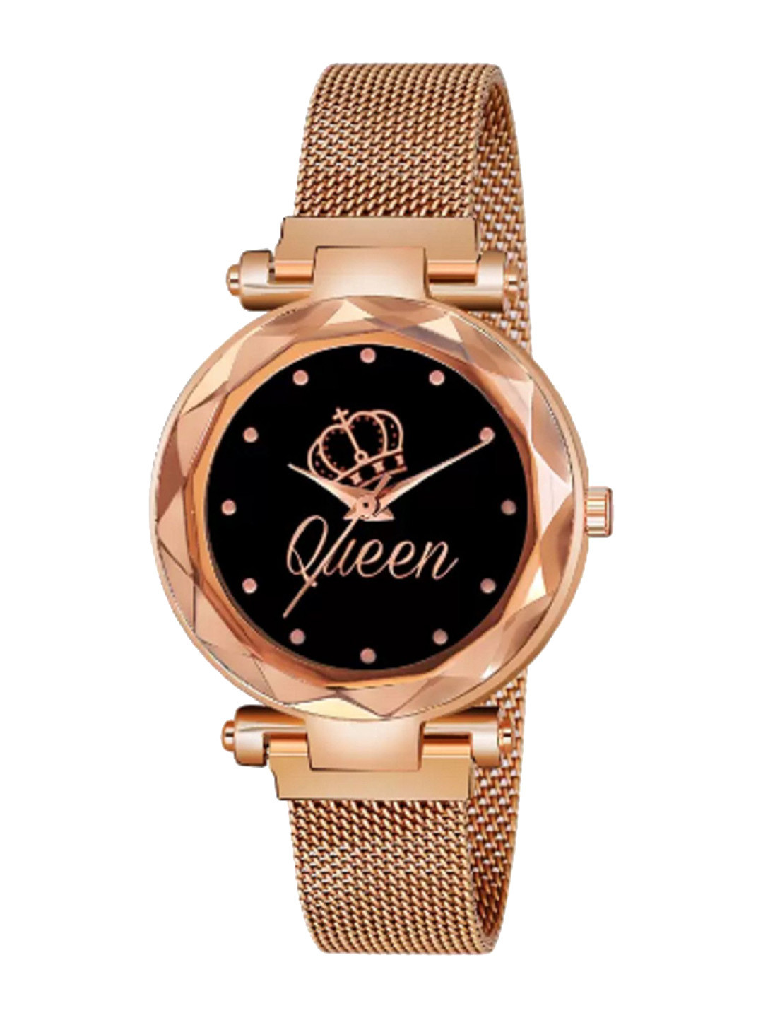 Miss Perfect Women Printed Dial & Bracelet Style Straps Analogue Watch DF107