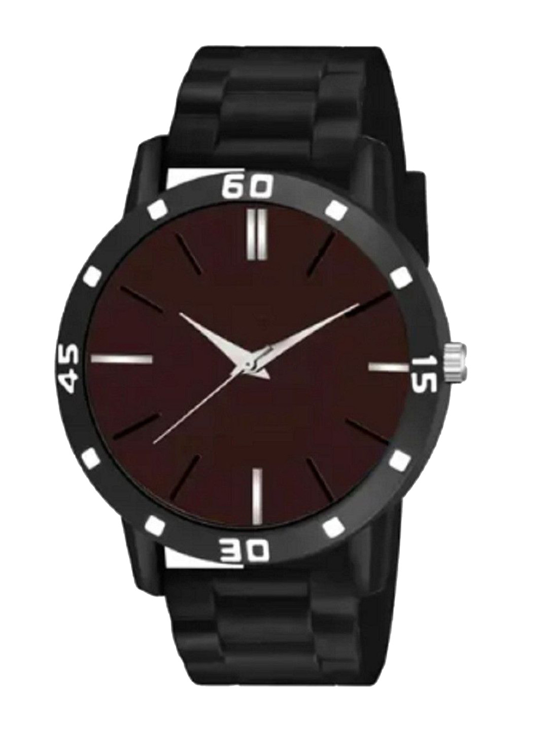 Miss Perfect Men Embellished Dial & Bracelet Style Straps Analogue Watch GA103