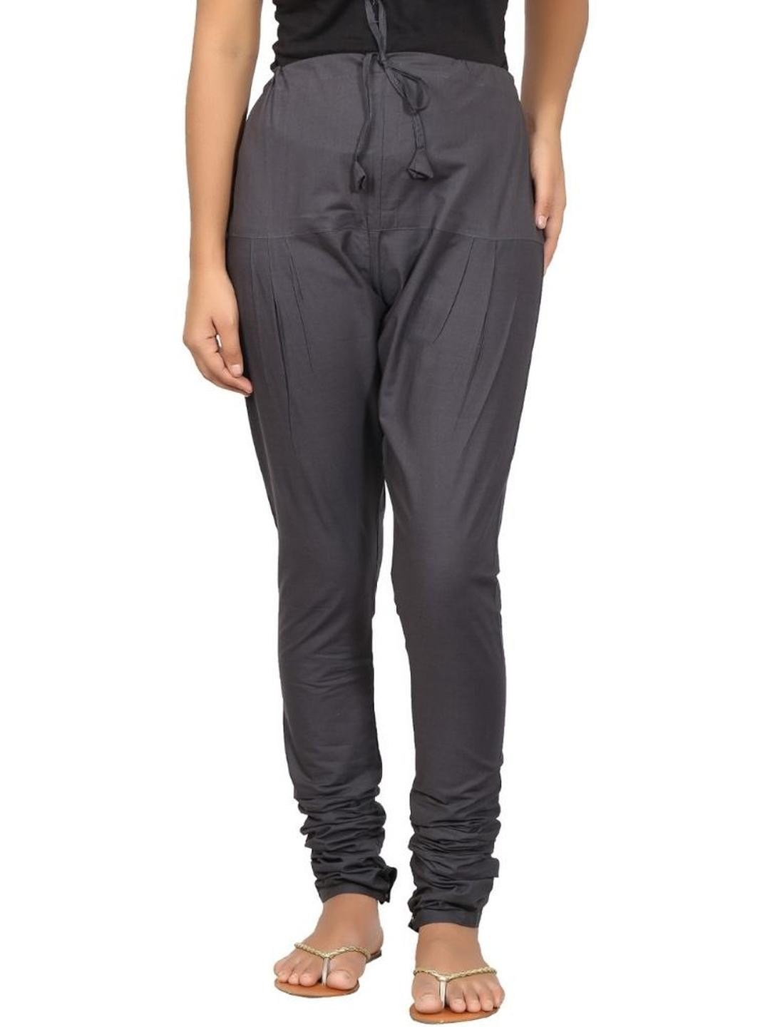 Happy Bunny Women Grey Cotton Salwar