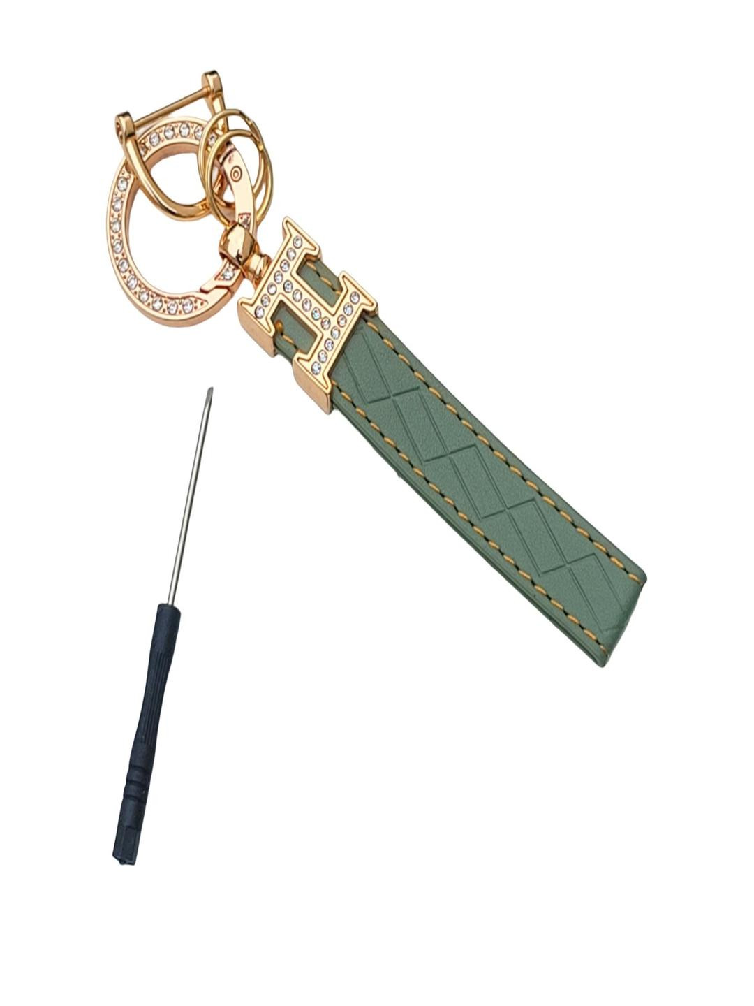 ADOREAL Leather Car Keychain