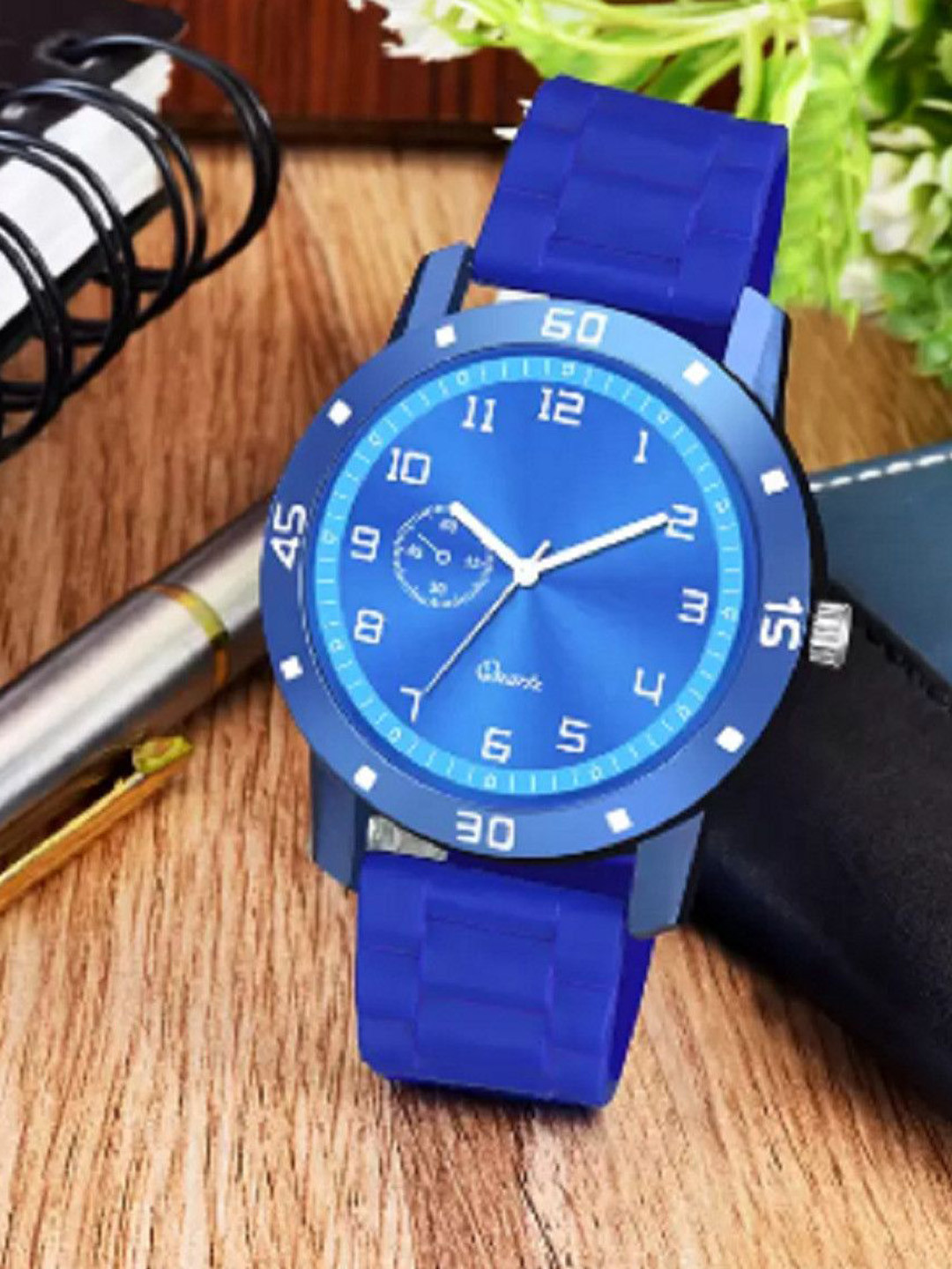 Miss Perfect Men Round Dial & Straps Analogue Watch AC149