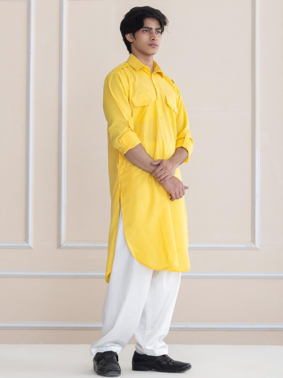APPIX Men Regular Kurta With Salwar