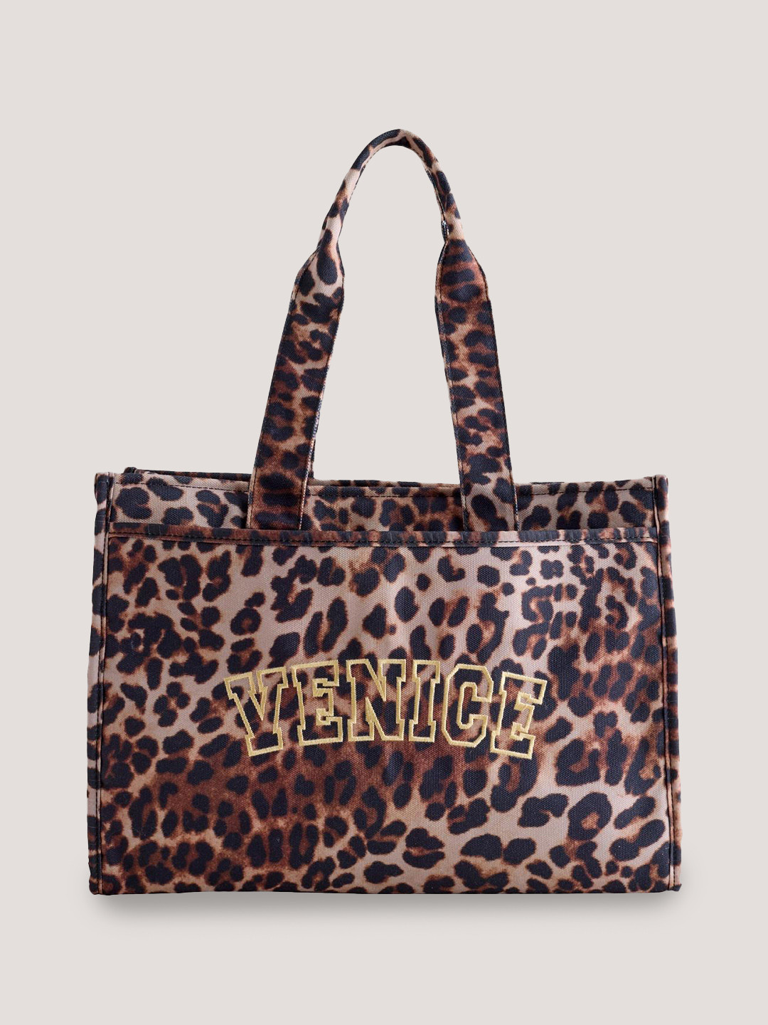 NEXT Leopard Printed Structured Shoulder Bag