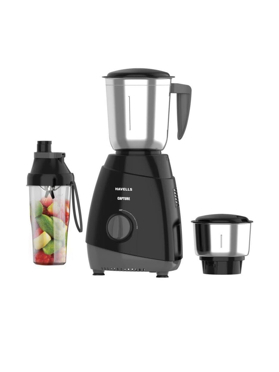 Havells Capture Black 500W Mixer Grinder