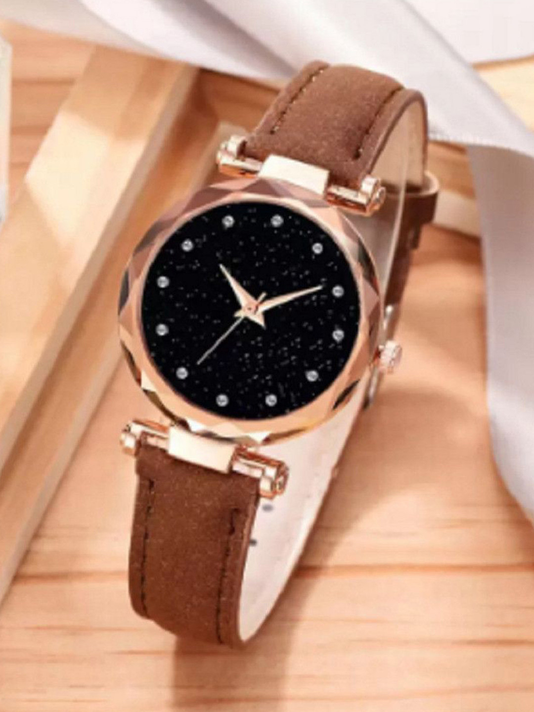 Miss Perfect Women Dial & Leather Bracelet Style Straps Analogue Watch PL343