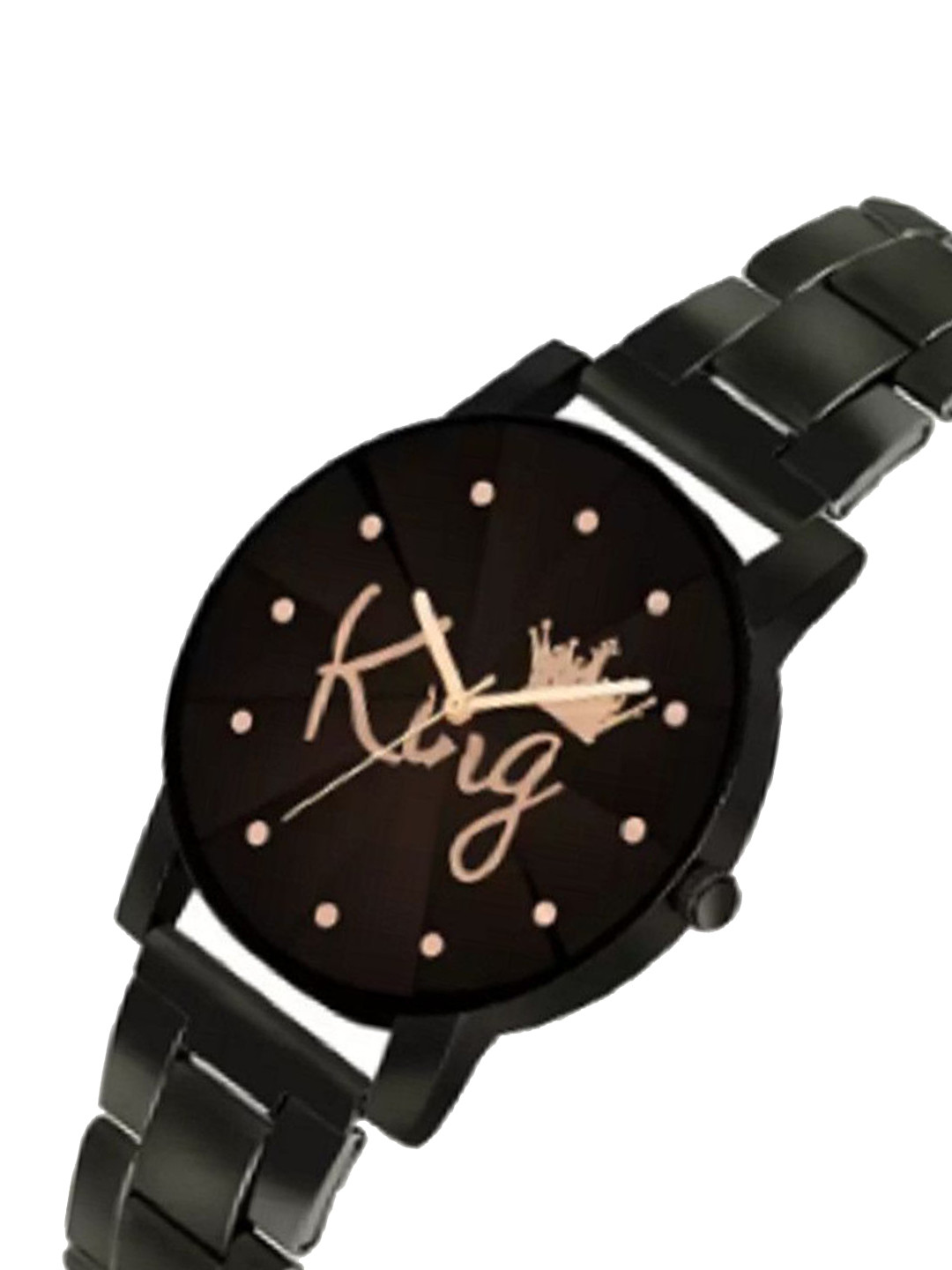 Miss Perfect Unisex Dial & Bracelet Style Straps Analogue Couple Watch jk_585