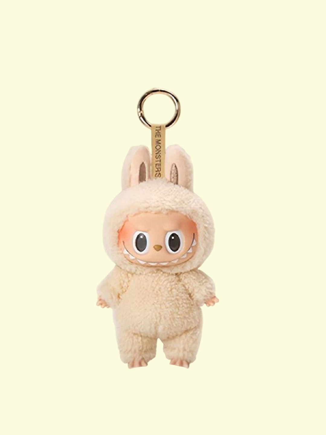 Poftik Monster Labubu Doll Anime Figurine Key Chain