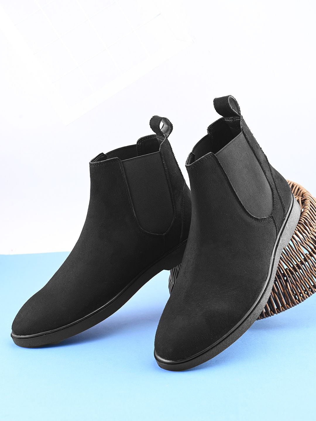 Provogue Men's Chelsea Suede Boots