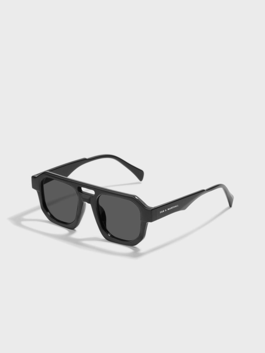 SAM & MARSHALL Unisex Lexen Sunglasses LEXEN_BLACK_20057