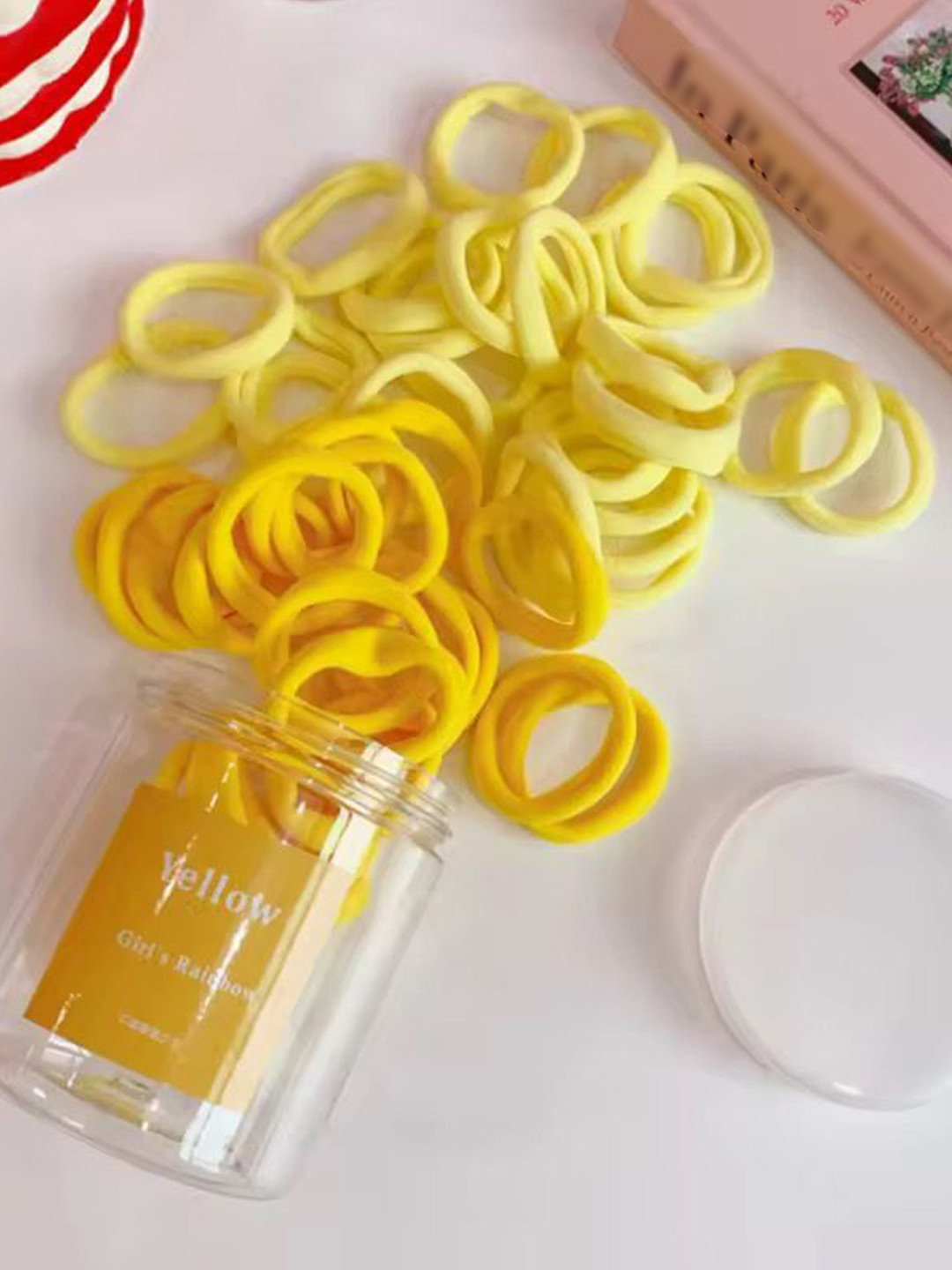 Radhya Accessories Women Set of 50 Hair ties Set