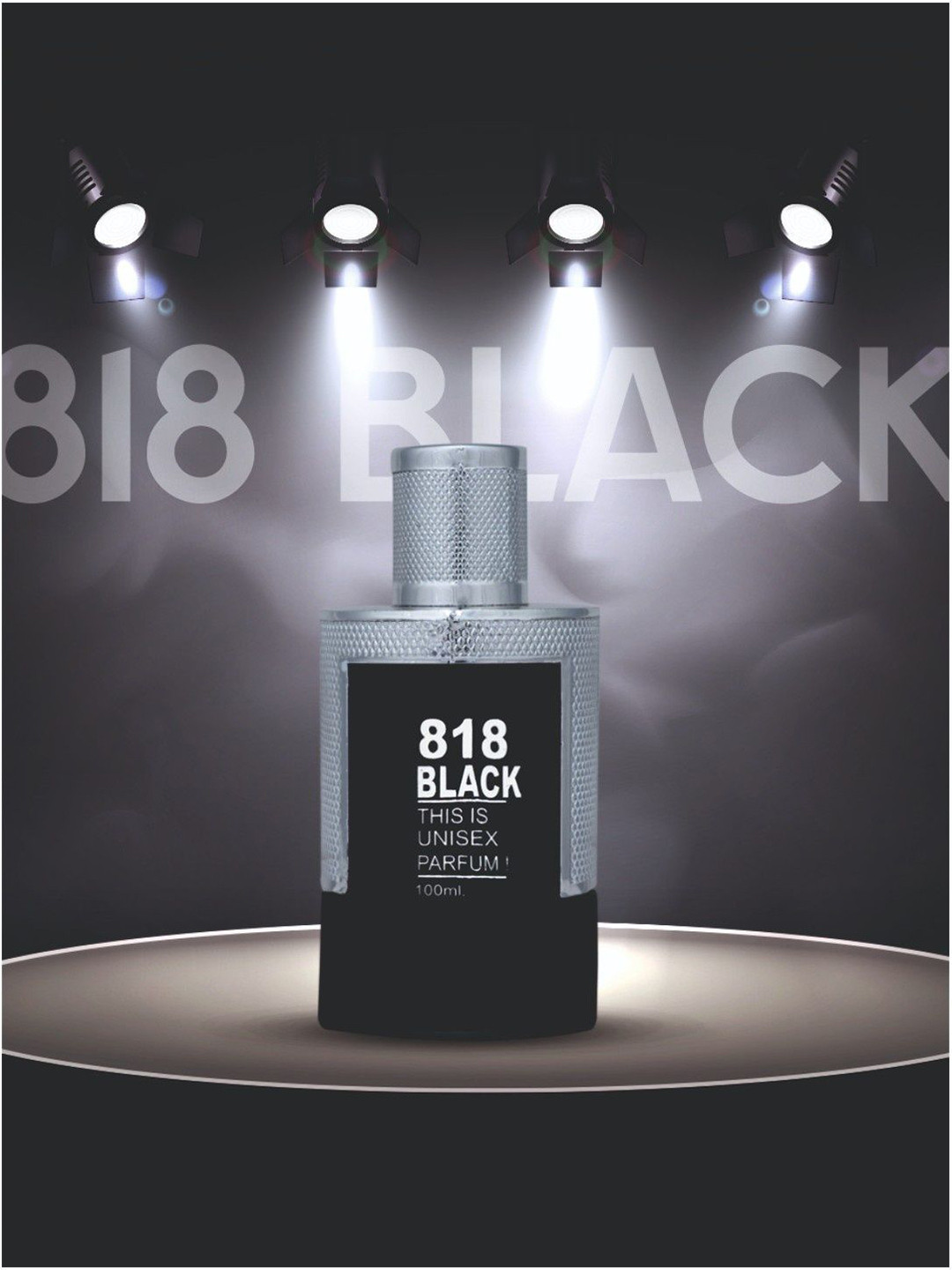 HP 818 Black Long Lasting Perfume - 100 ml