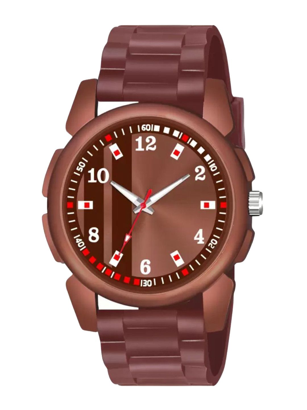 Miss Perfect Men Round Dial & Bracelet Style Straps Analogue Watch ACC112