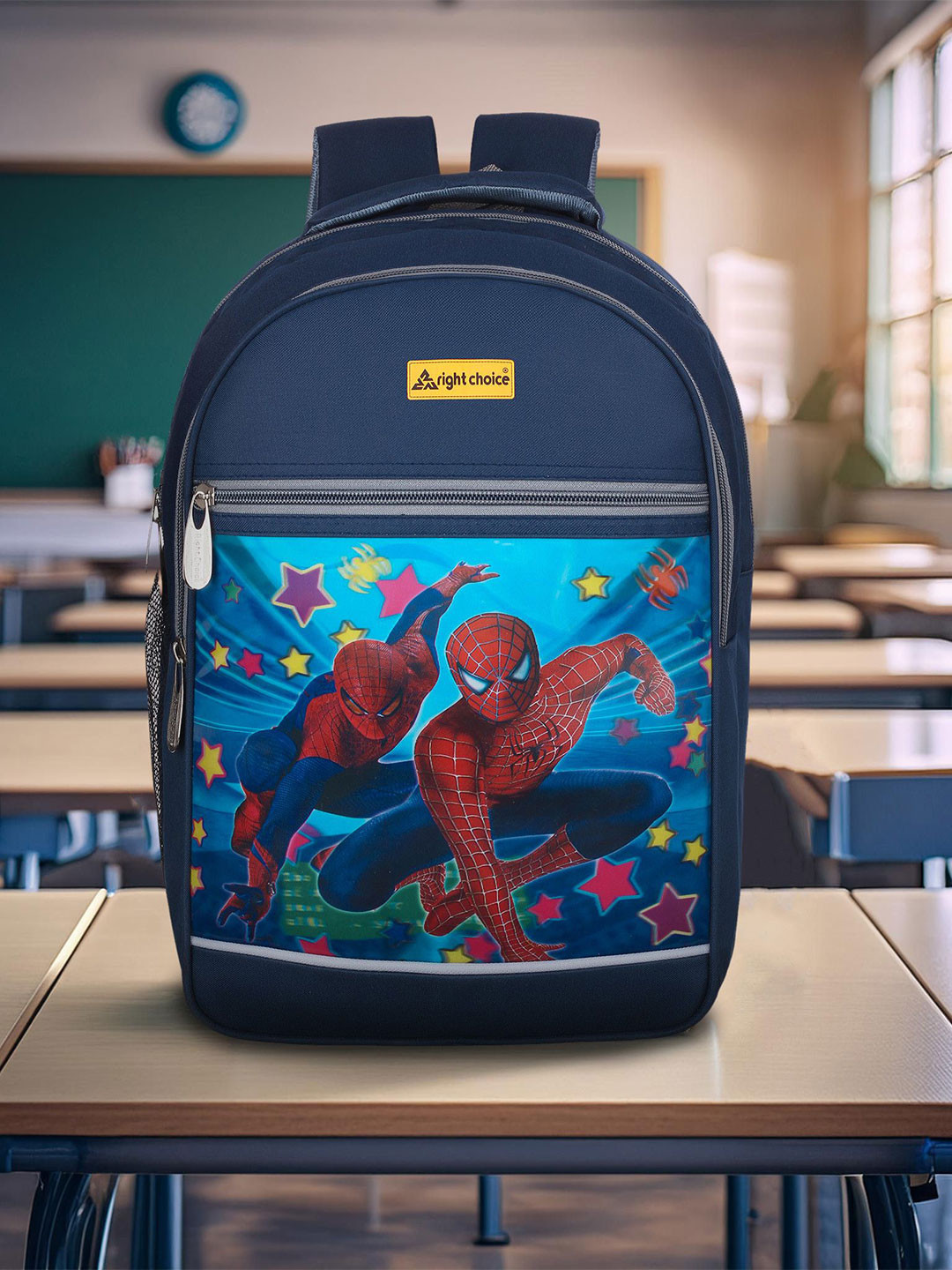 FLOTO Kids Graphic Printed Water Resistance Backpack
