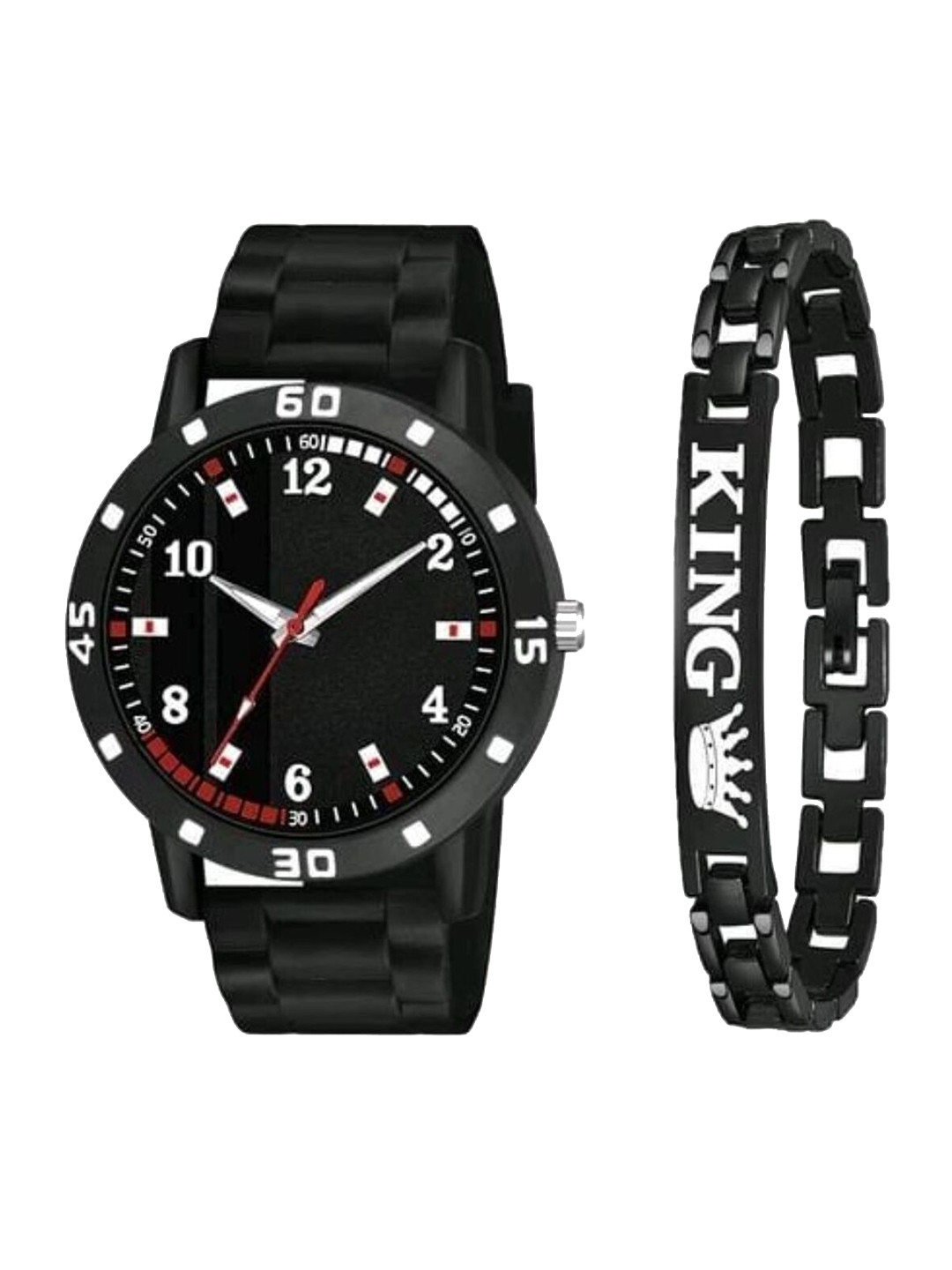 Miss Perfect Men Analogue Watch And Bracelet ACC23