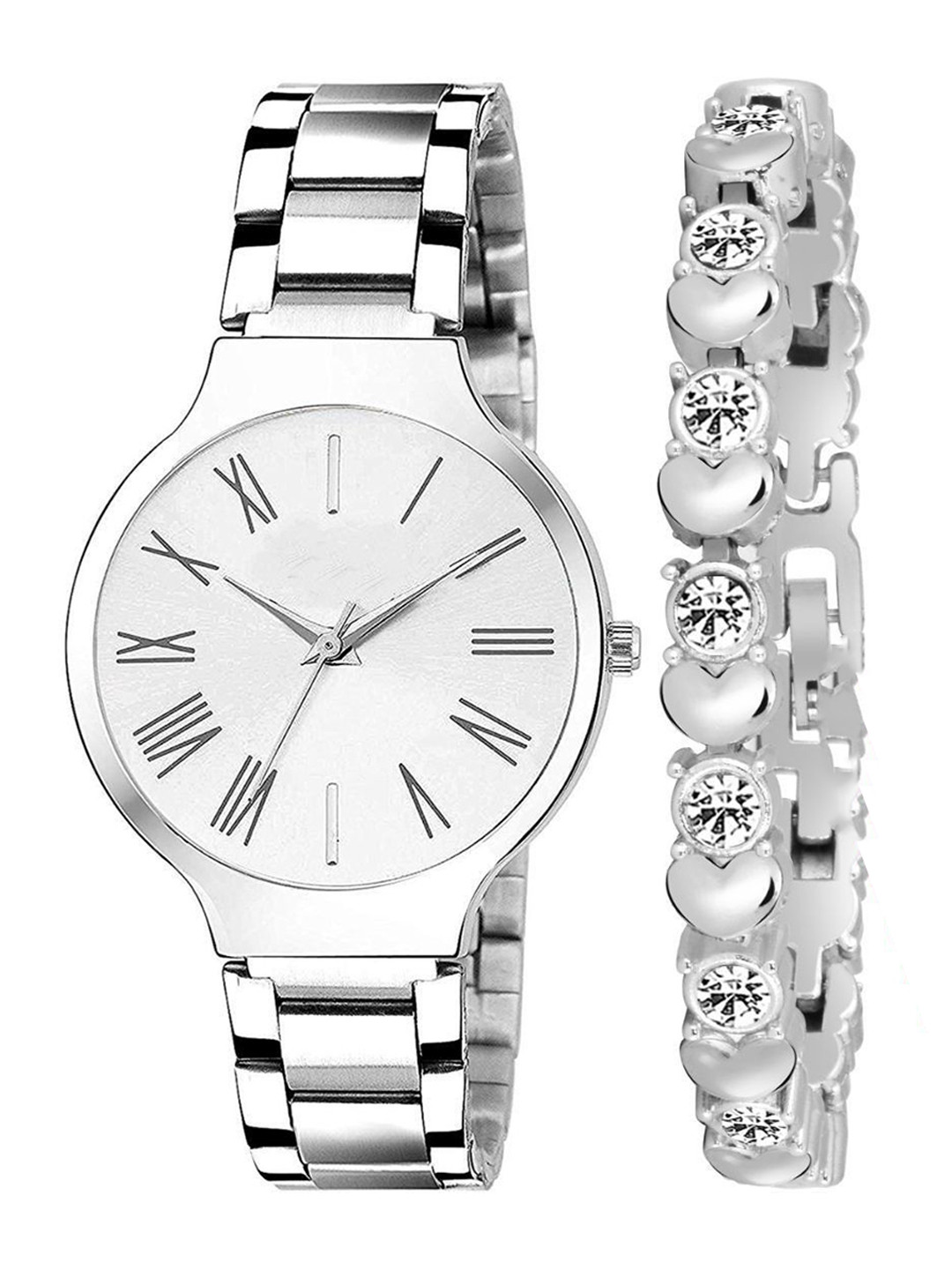 Miss Perfect Women Analogue Watch With Bracelet Gift Set QW240