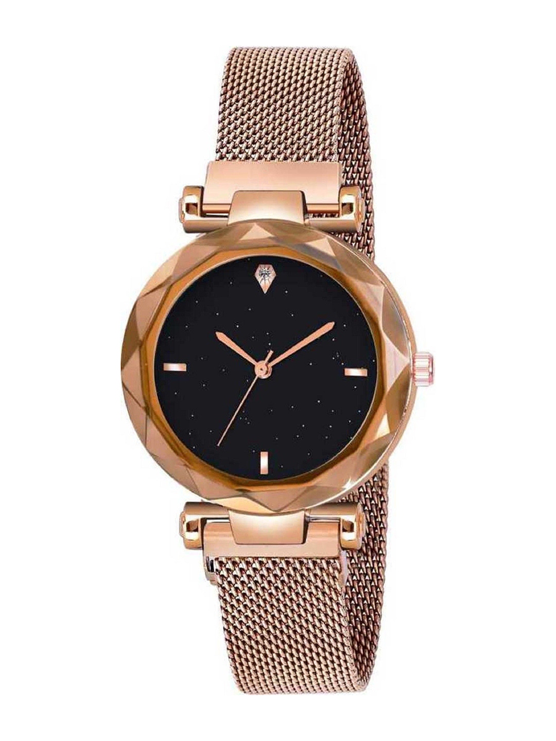 Miss Perfect Women Embellished Dial & Bracelet Style Straps Analogue Watch ML30