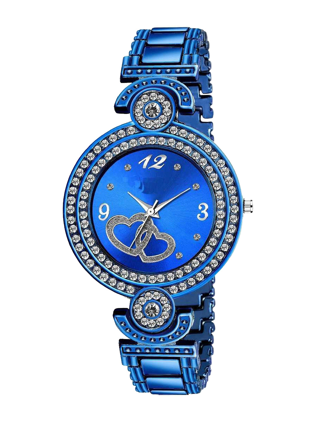 Miss Perfect Women Embellished Dial & Bracelet Style Straps Analogue Watch ar1456
