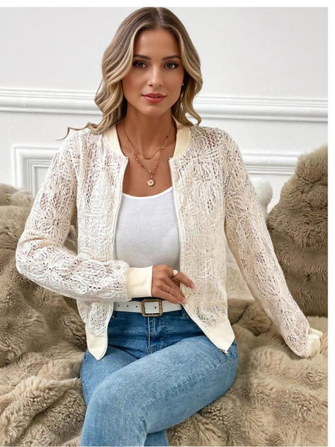 HERE&NOW Women Polyester Jacket