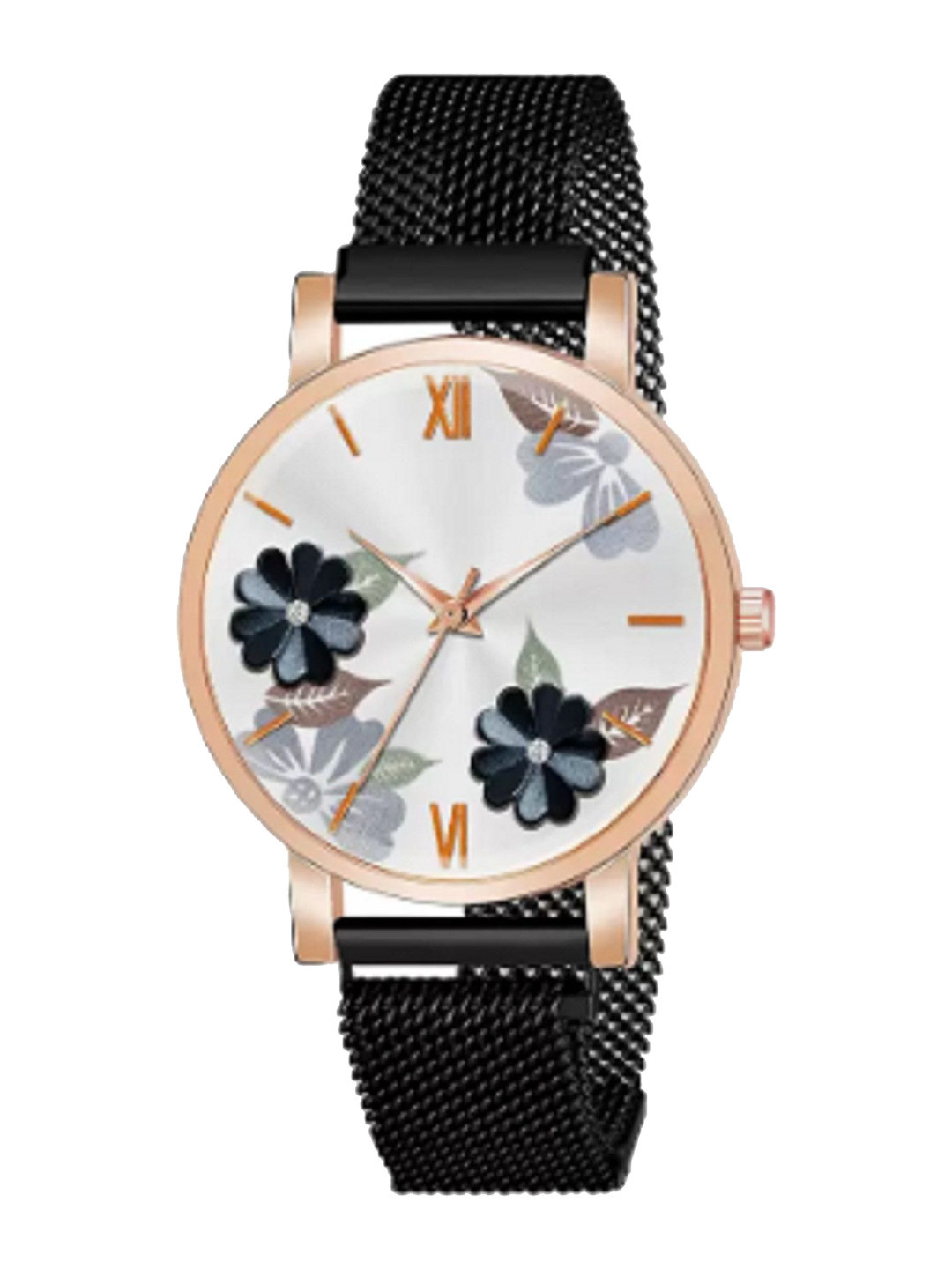 Miss Perfect Women Printed Dial & Bracelet Style Straps Analogue Watch LJ451