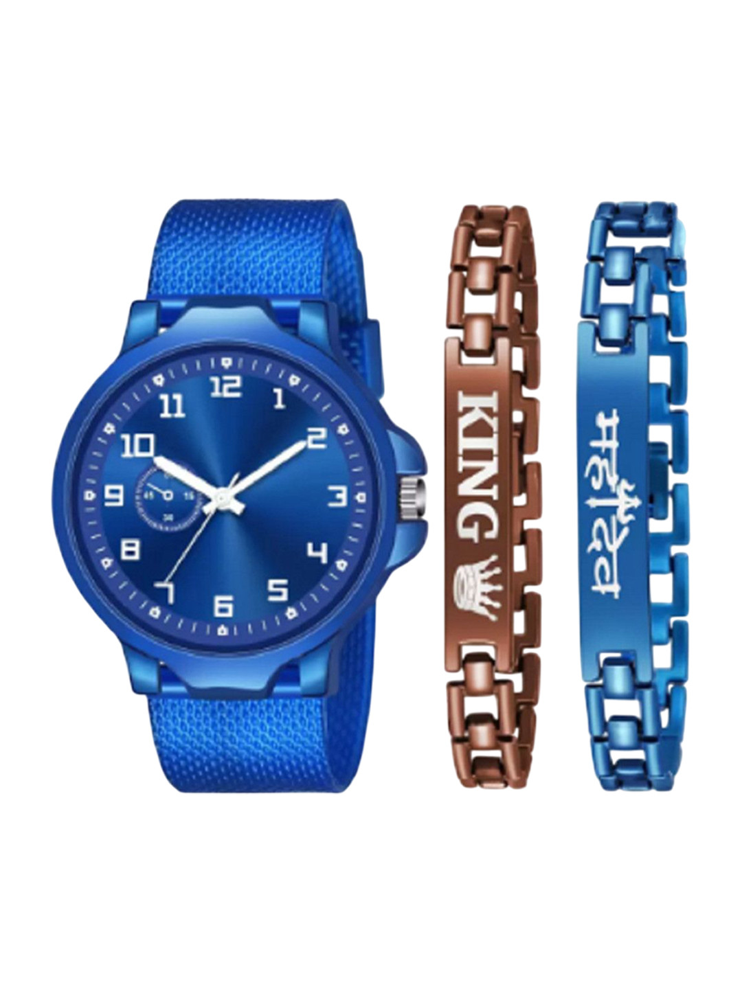 Miss Perfect Men Printed Dial & Straps Analogue Watch jk_1743