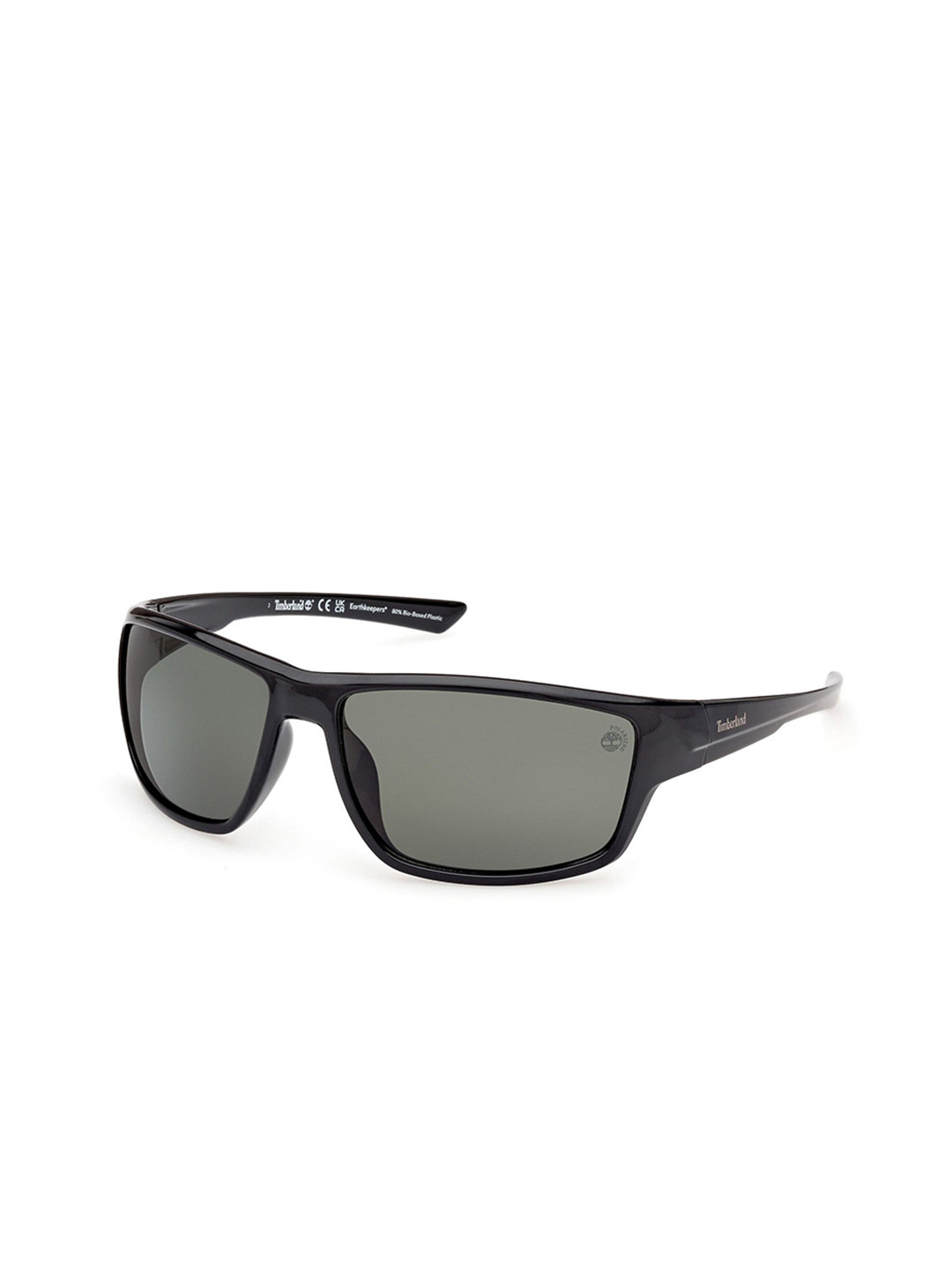 Timberland Men Acetate Full Rim Rectangle Sunglasses TB00003 65 01R