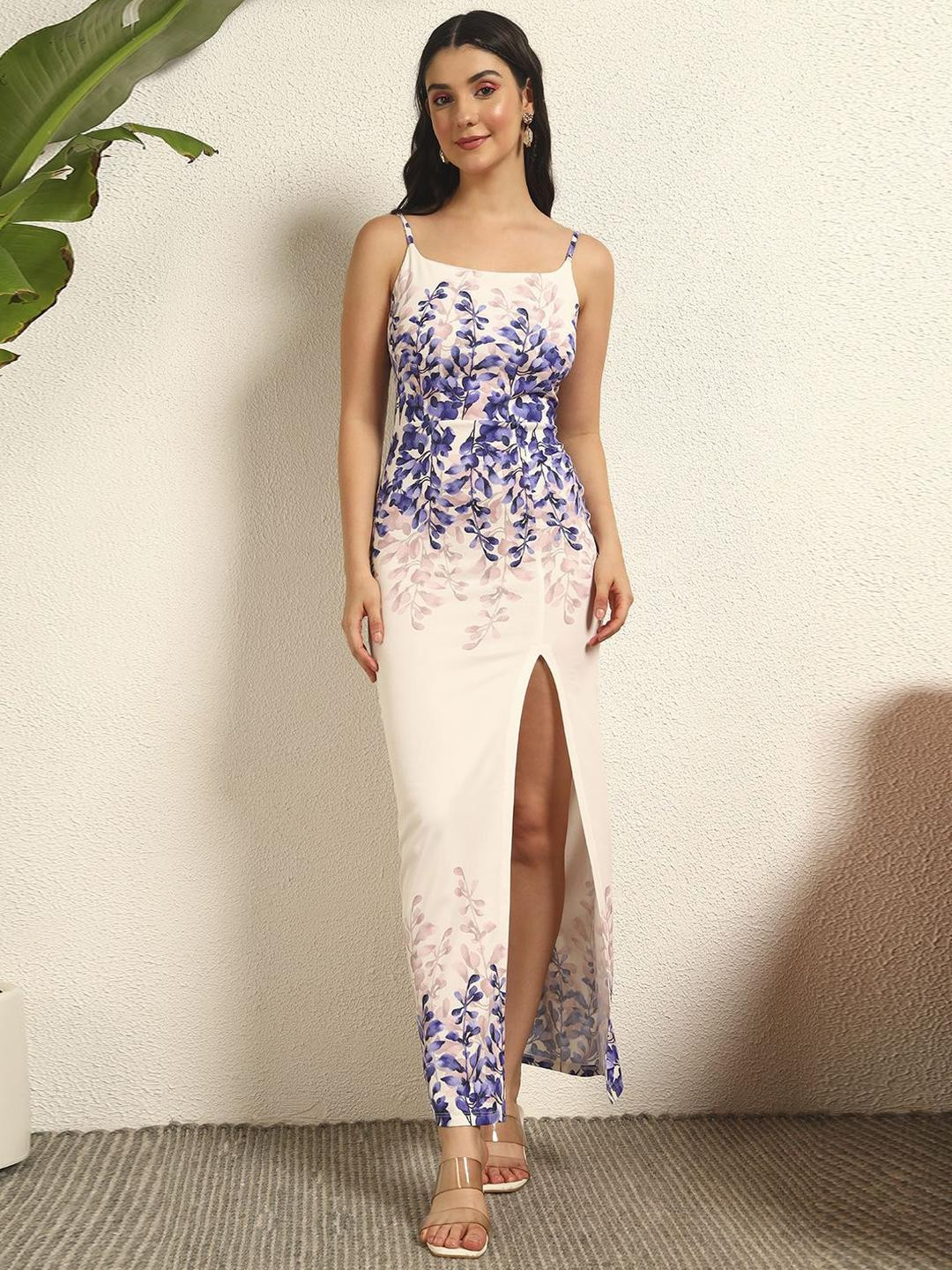 TANDUL Women Floral Print Sheath Dress