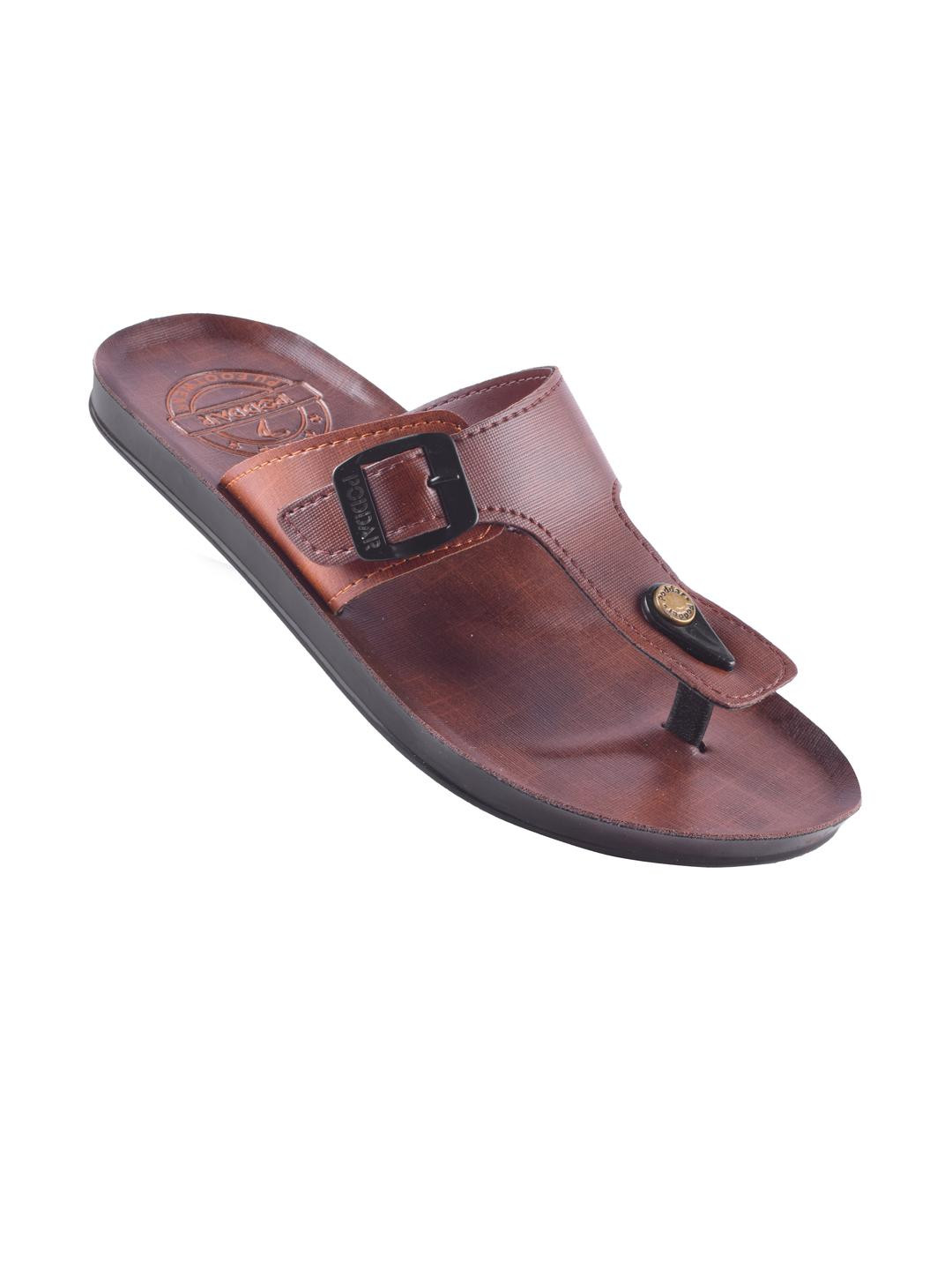 Poddar Men Toe-Ring Slippers