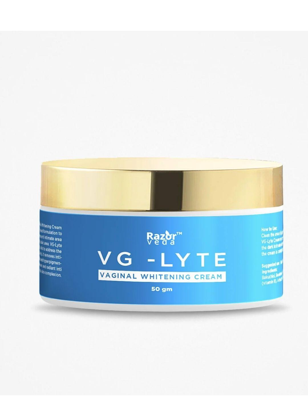 Razorveda VG-Lyte Intimate & Vaginal Area Cream With Papaya - 50 g