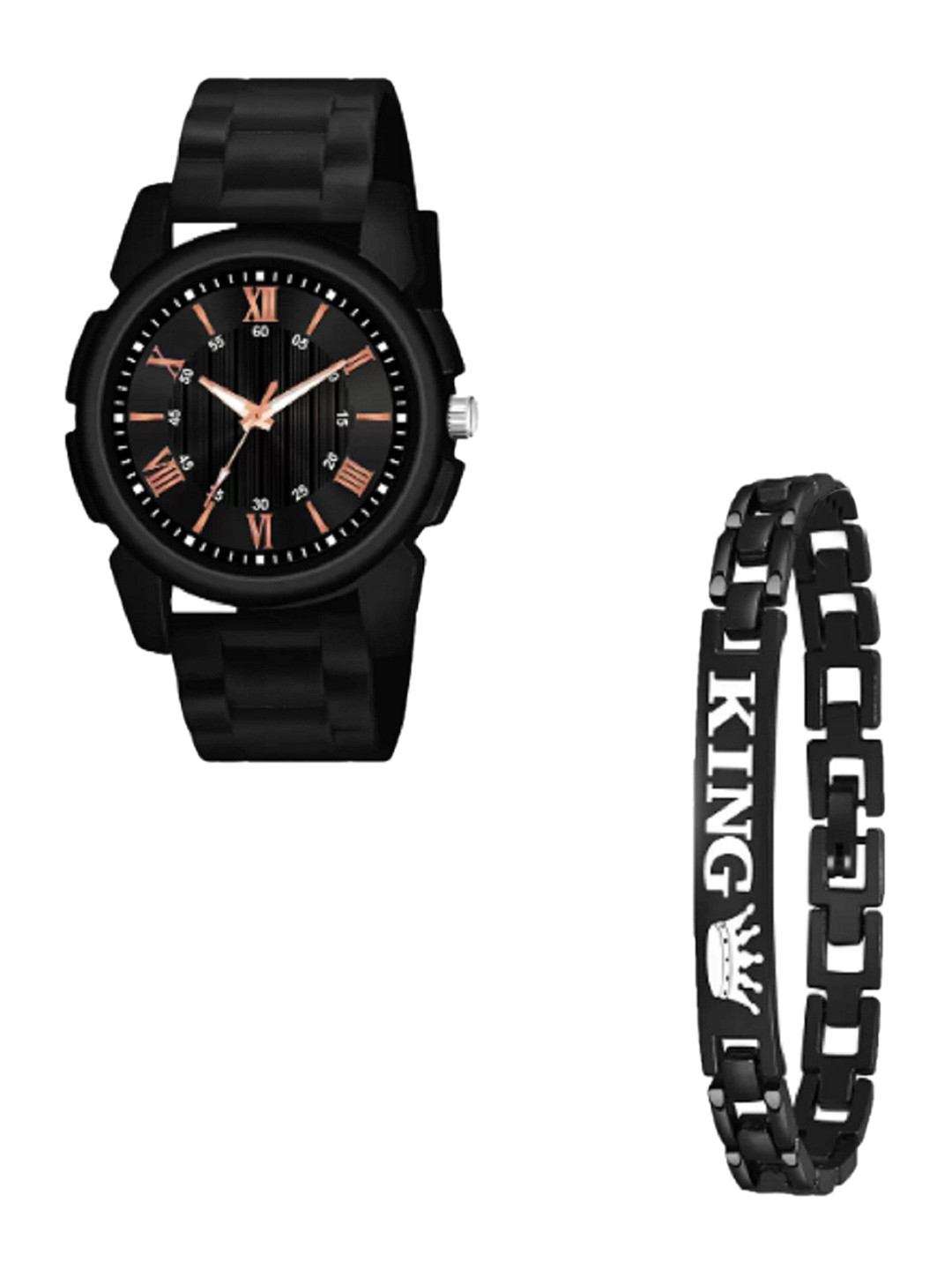 Miss Perfect Men Analogue Watch with Bracelet AC113