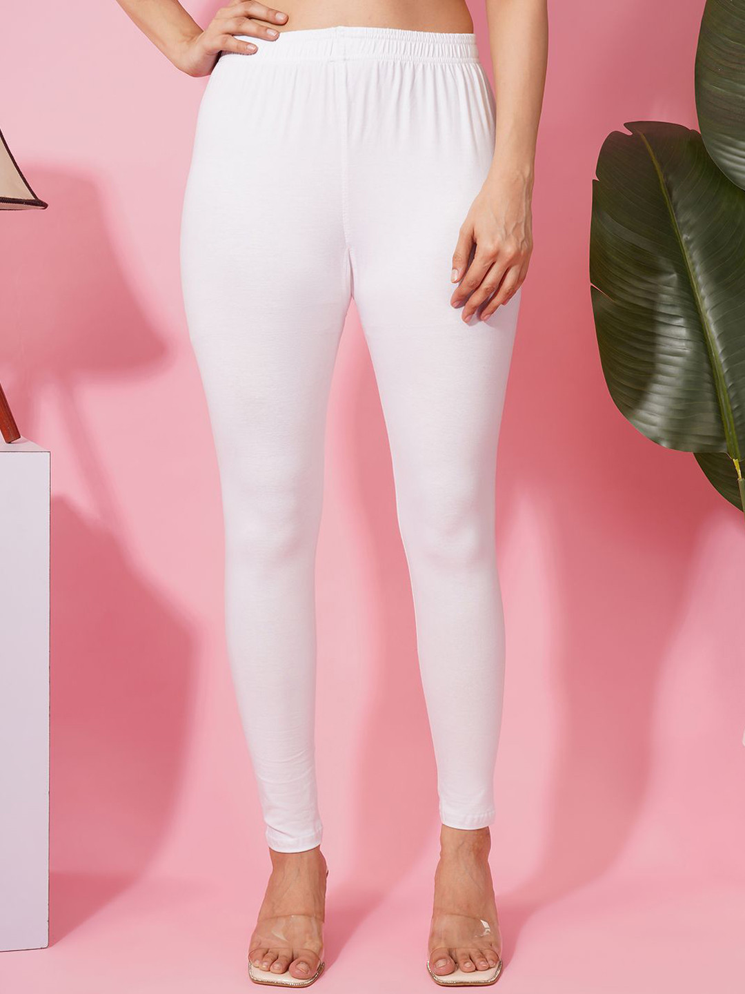LEGITLOOKS Women Mid-Rise Ankle-Length Leggings
