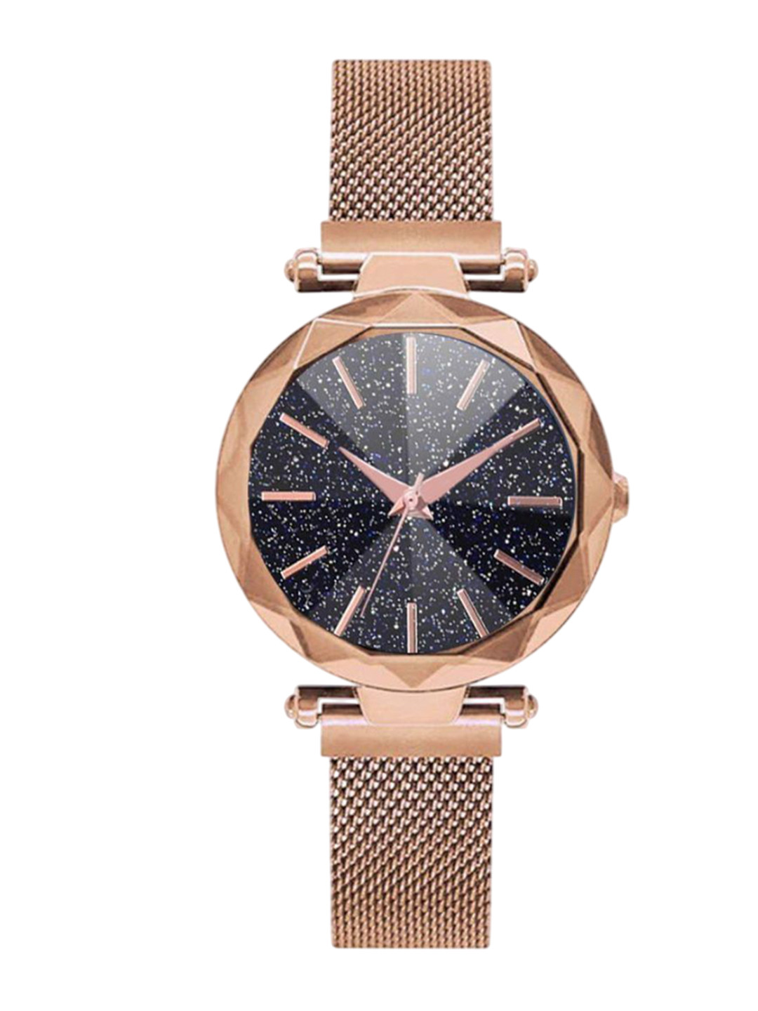 Miss Perfect Women Embellished Dial & Bracelet Style Straps Analogue Watch MERG-12-