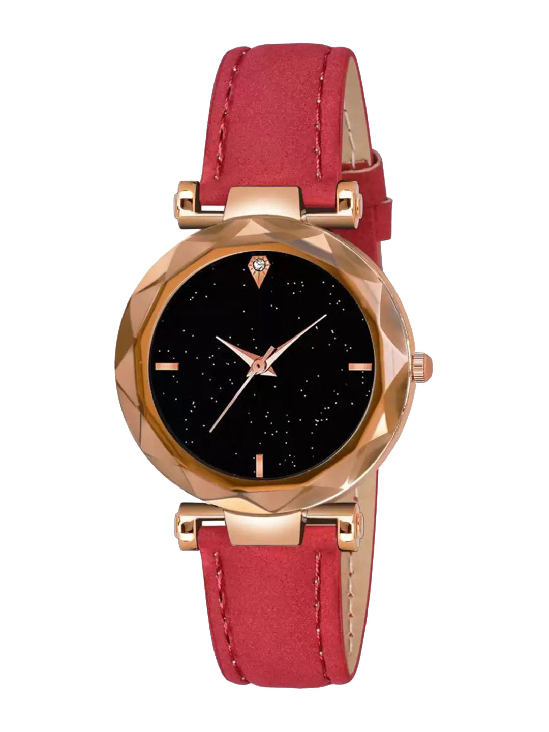 Miss Perfect Women Round Dial & Leather Straps Analogue Watch YP131